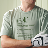 Funny Golf Meaning Cotton T Shirt